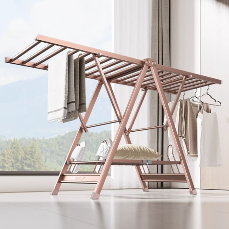 Baby Clothing Drying Rack - Four Seasons Folding Hanger for Clothing