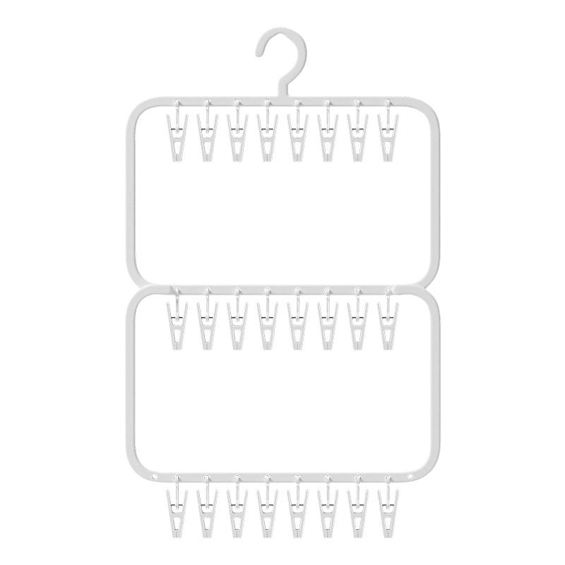 Baby Clothing Drying Rack - New Multi-clip Sock Hanger Multi-functional Detachable