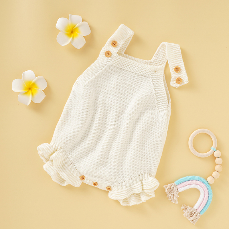 Baby Clothing Brand - Baby Bodysuit Knitted Infant Girl Jumpsuit