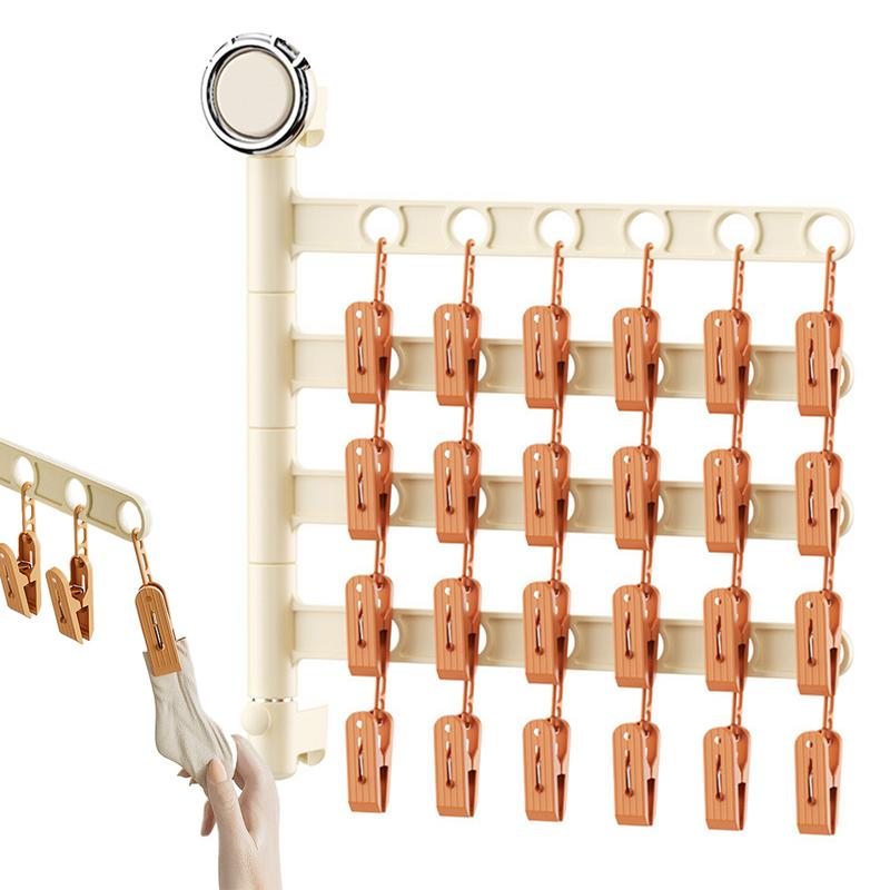 Baby Clothing Drying Rack - Drying Rack Clothing Travel-Friendly Rotatable Babies