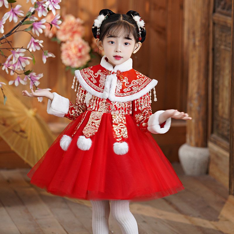 Baby Clothing Quilt - Red Girl Chinese New Year Clothing