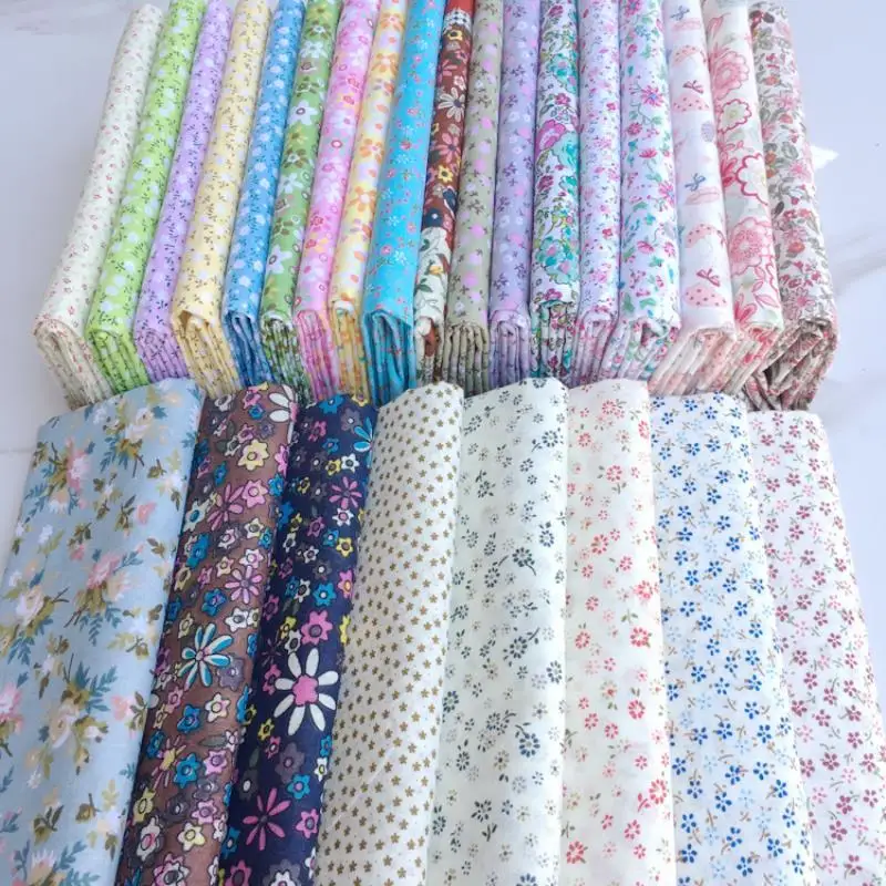 Baby Clothing Quilt - Pure cotton countryside floral print fabric