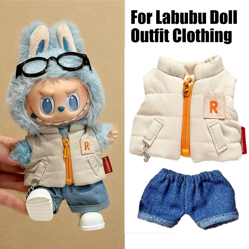 Baby Clothing Usa - For 15 17cm Labubu Doll Solid