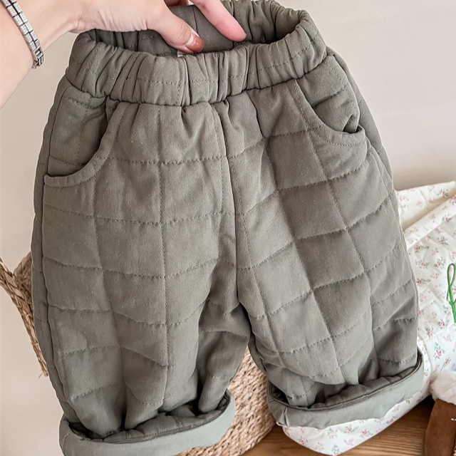 Baby Clothing Quilt - Girl Pants 2025 Autumn and Winter