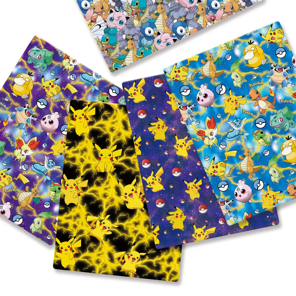 Baby Clothing Quilt - Pokemon Cartoon Fabric140*50cm Handmade Sewing Patchwork