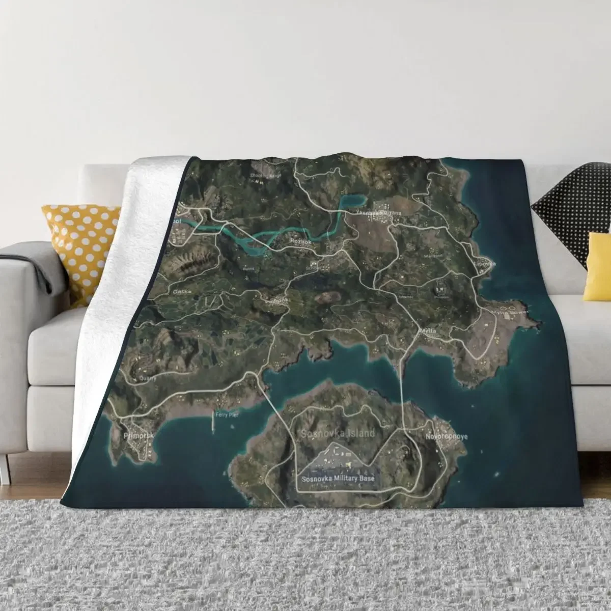 PUBG New Erangel 10000x10000 ( - đánh giá và giá Fleece Sleep Bag
