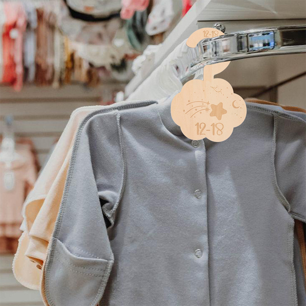 14Pcs Wooden Nursery Clothes D - đánh giá và giá Baby Clothing Wardrobe