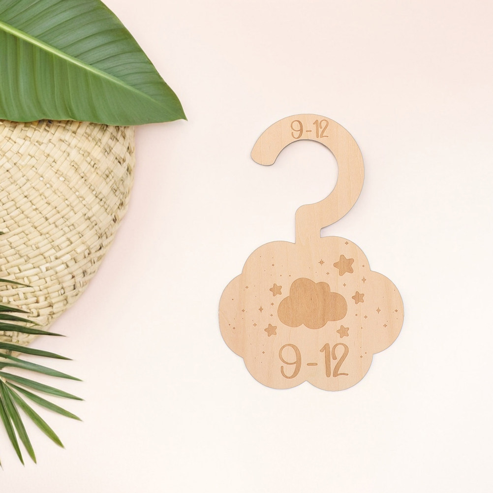 14Pcs Wooden Nursery Clothes D - đánh giá và giá Baby Clothing Wardrobe