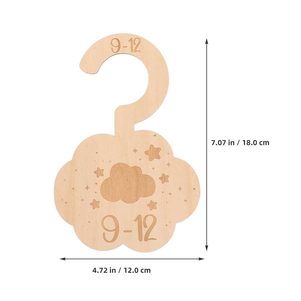 14Pcs Wooden Nursery Clothes D - đánh giá và giá Baby Clothing Wardrobe