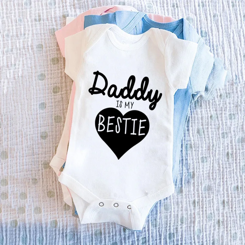 Daddy Is My Bestie Cute Baby B - đánh giá và giá Baby Clothing Brand
