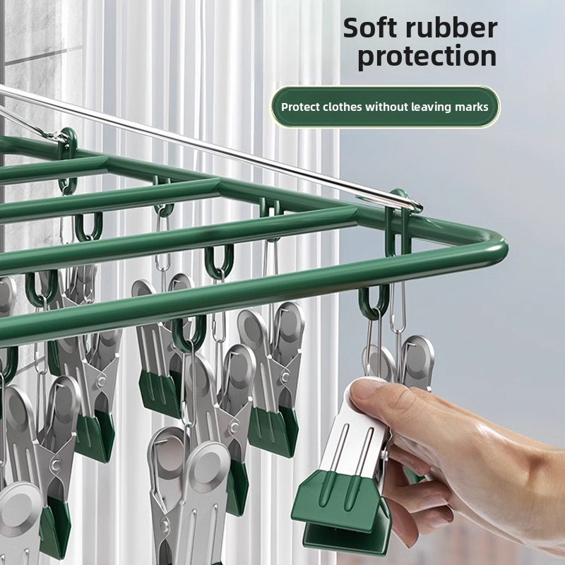 Stainless Steel Multi-clamp Cl - đánh giá và giá Baby Clothing Drying Rack