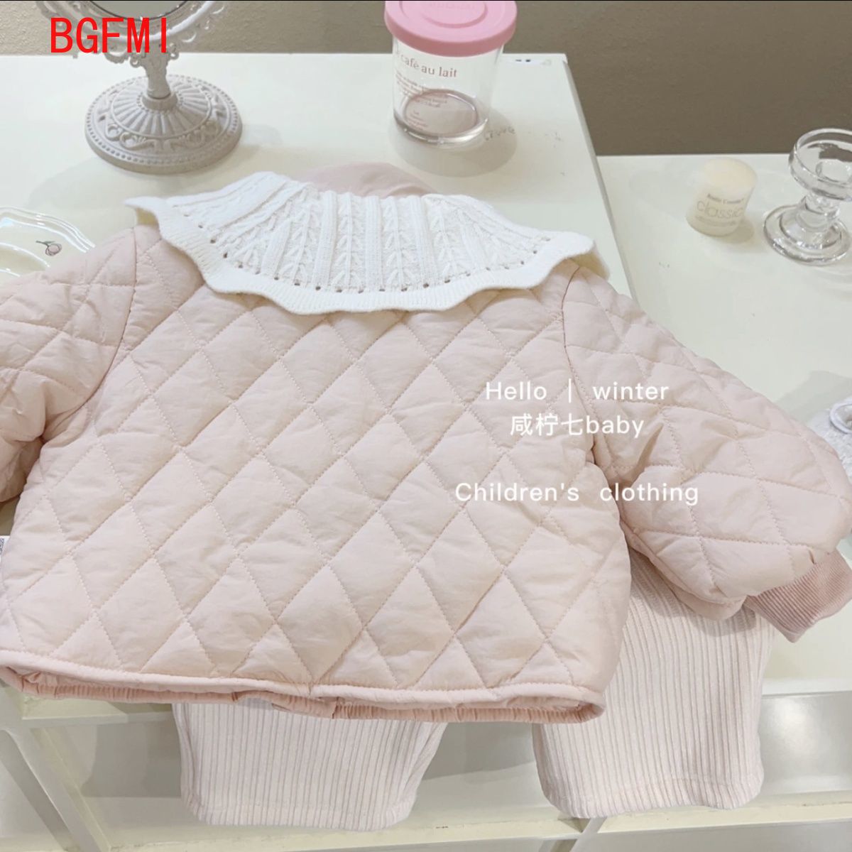 Girls Pink Velvet Inner Cotton - đánh giá và giá Baby Clothing Quilt