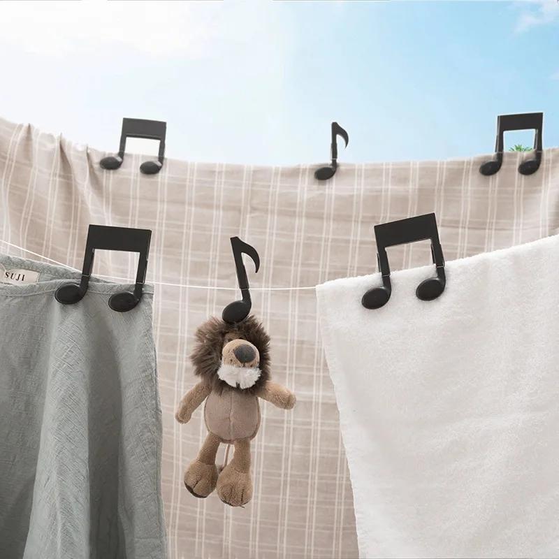 2pc Musical Note Clothes Pegs  - đánh giá và giá Baby Clothing Drying Rack