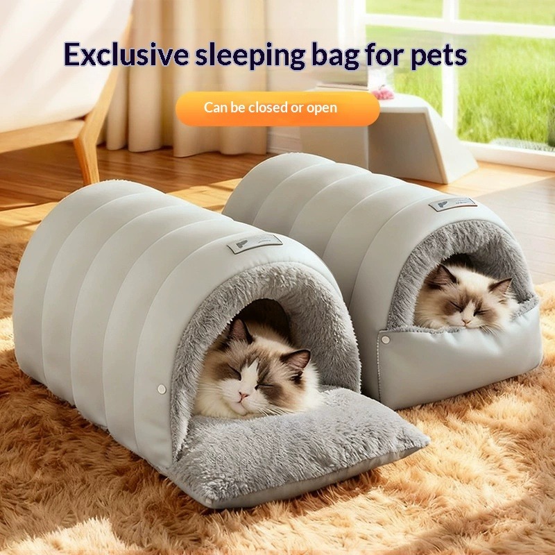 Semi enclosed leather sleeping - đánh giá và giá Fleece Sleep Bag