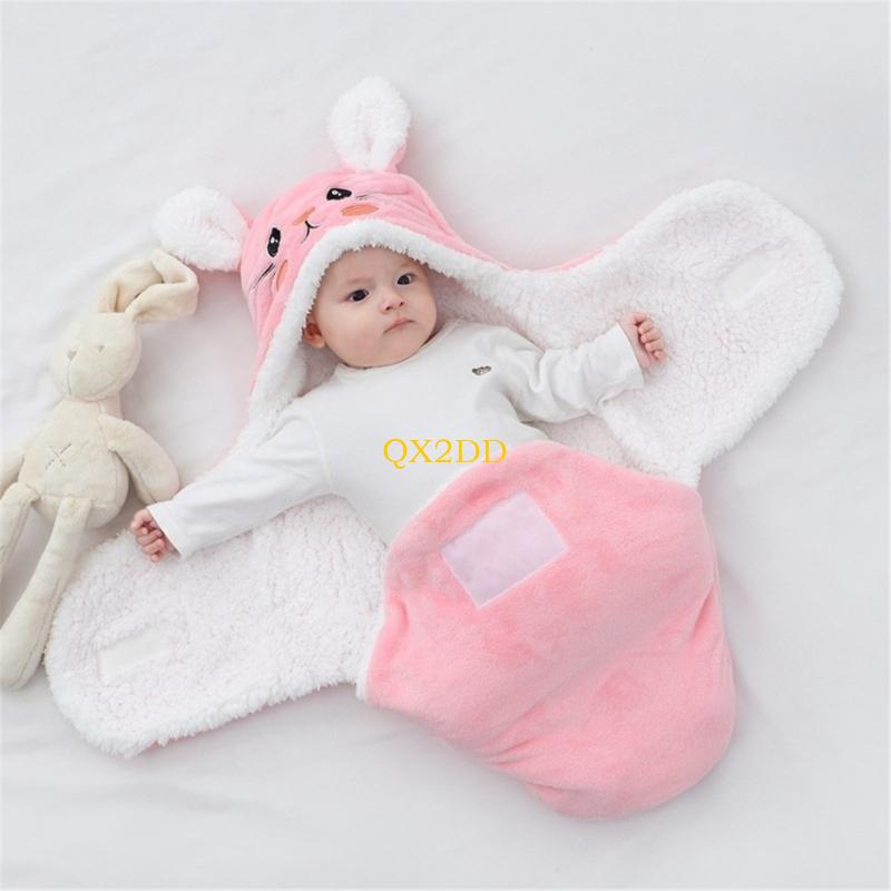 QX2D Bé Sơ Sinh Chăn Quấn Thu  - đánh giá và giá Fleece Sleep Bag