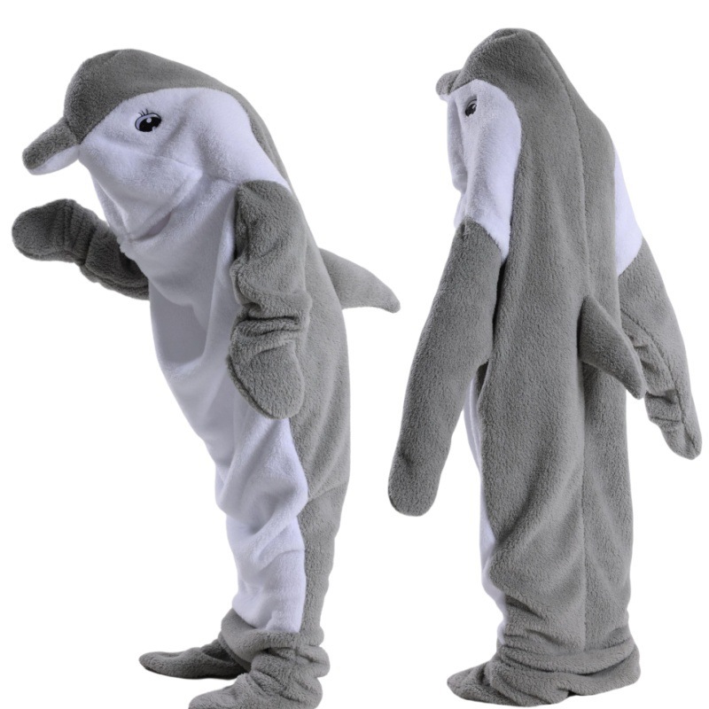 2024 Shark Dolphin Whale Sleep - đánh giá và giá Fleece Sleep Bag