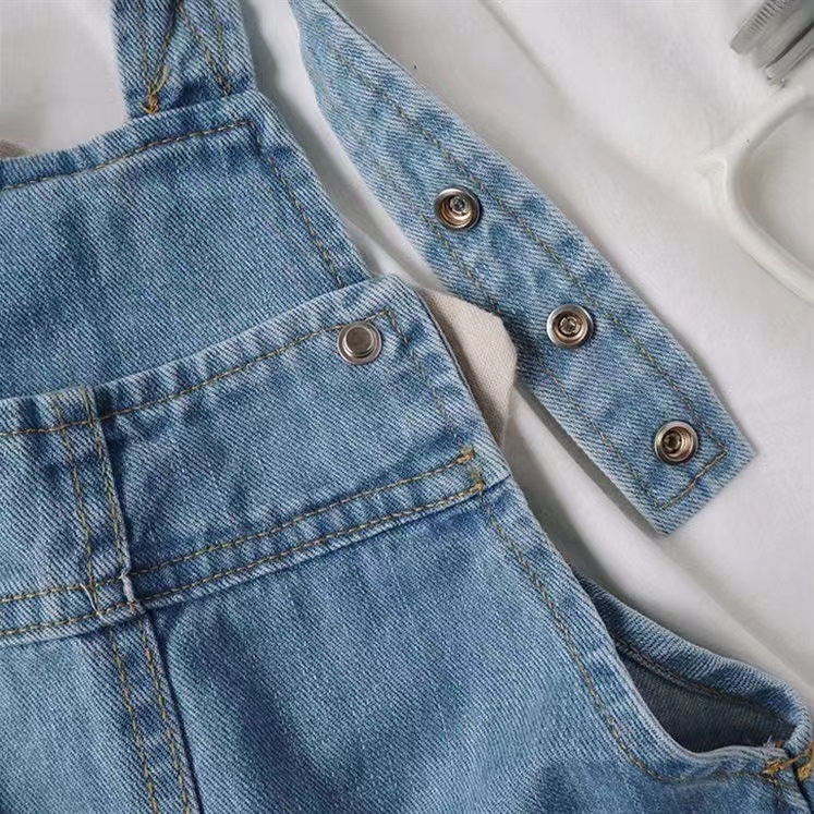 Unisex Summer Boys Denim Overa - đánh giá và giá Baby Overall Denim