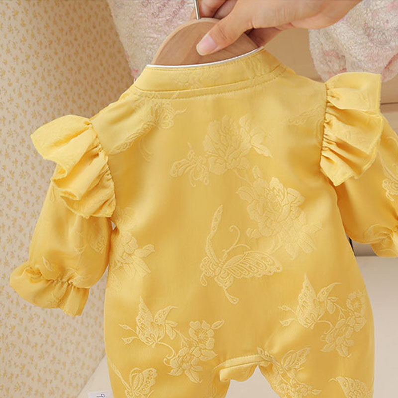 Spring Autumn Toddler Girl Clo - đánh giá và giá Baby Clothing Yellow