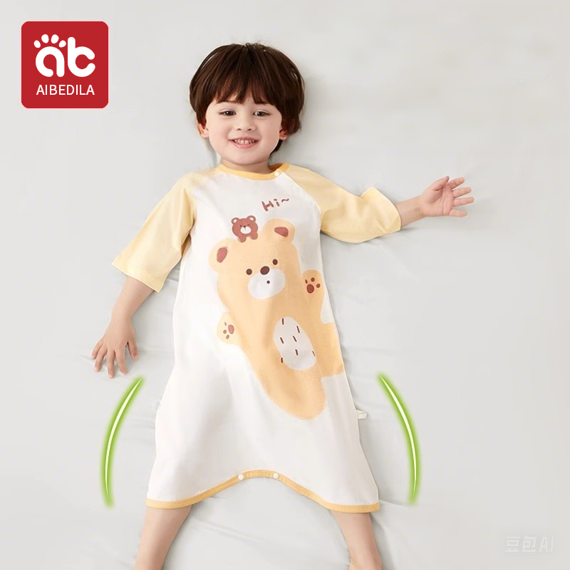 Summer Girl Boy Nightgown Cart - đánh giá và giá Baby Clothing Night