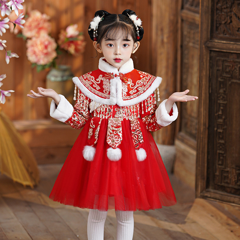 Red Girl Chinese New Year Clot - đánh giá và giá Baby Clothing Quilt