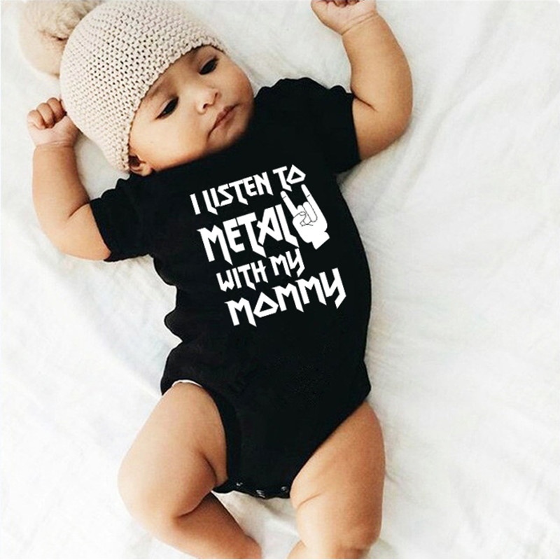 I Listen to Metal with My Dadd - đánh giá và giá Baby Clothing Brand