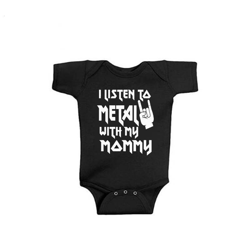 I Listen to Metal with My Dadd - đánh giá và giá Baby Clothing Brand