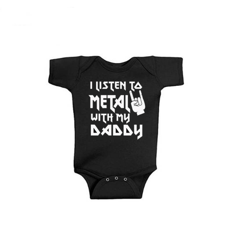 I Listen to Metal with My Dadd - đánh giá và giá Baby Clothing Brand