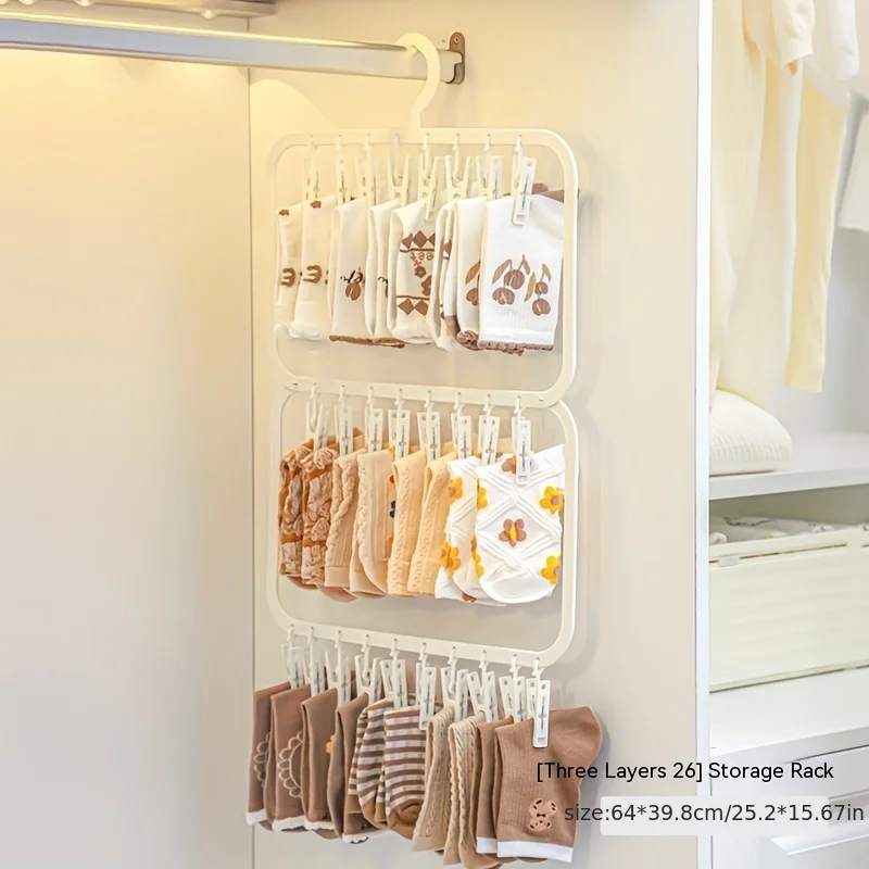 Multi-clip Baby Hanger, Househ - đánh giá và giá Baby Clothing Drying Rack