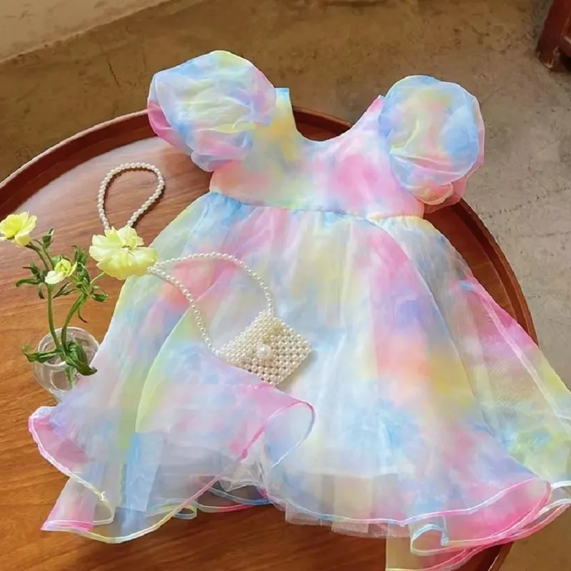 Summer Girls Dress Children'S  - đánh giá và giá Baby Clothing Yellow