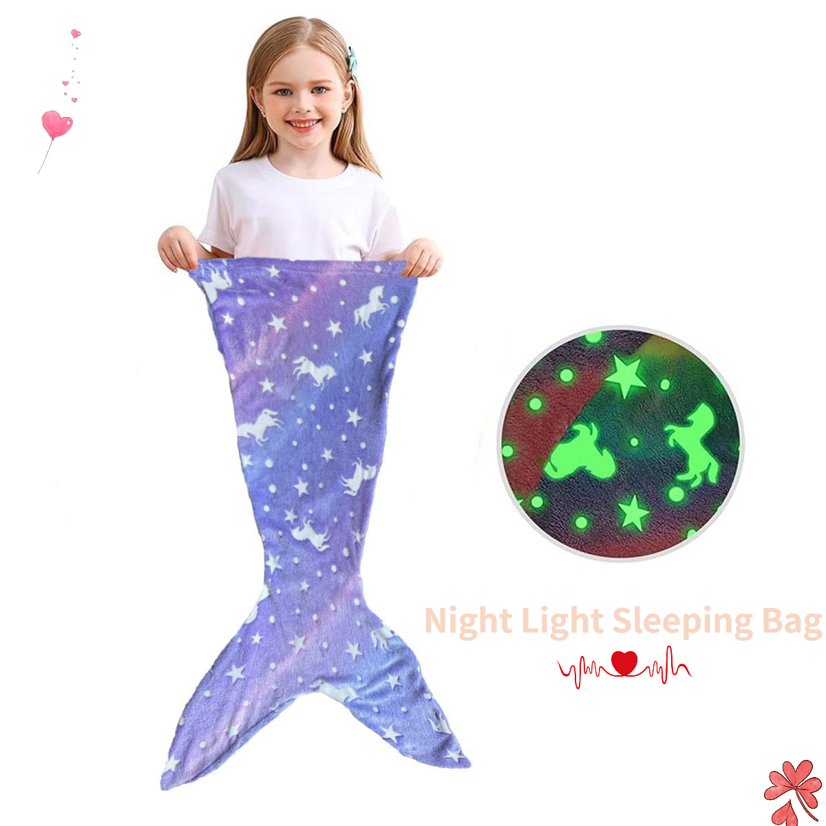 Sleeping Bag Costume Glow in T - đánh giá và giá Fleece Sleep Bag
