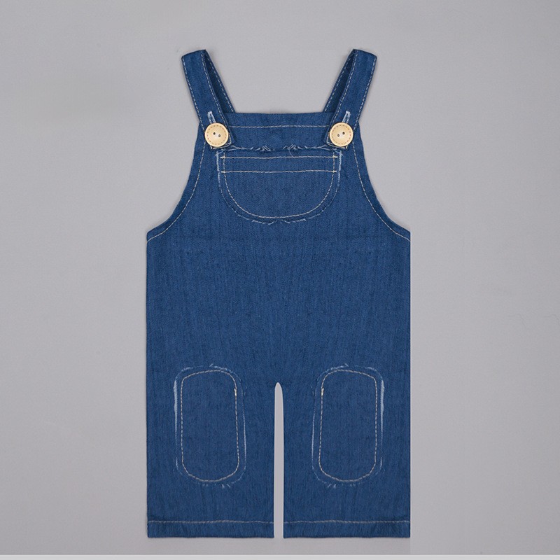 ❤️Newborn Photography Clothing - đánh giá và giá Baby Overall Denim