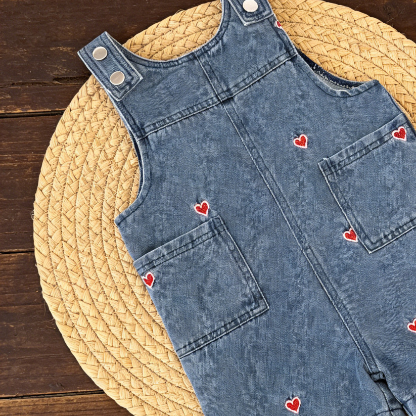 2026 Summer New Girls Denim Ov - đánh giá và giá Baby Overall Denim