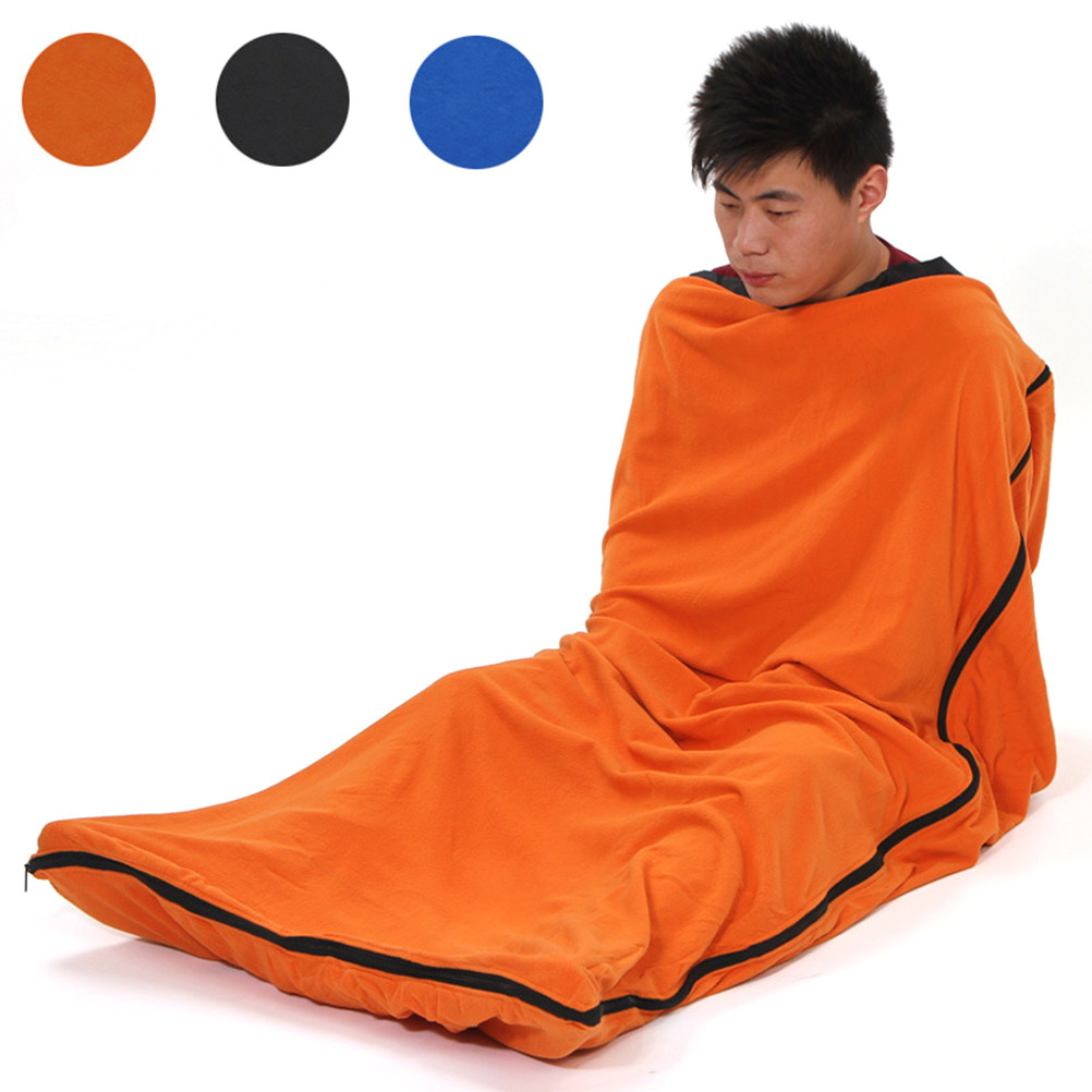 Portable Sleeping Bag Orange P - đánh giá và giá Fleece Sleep Bag