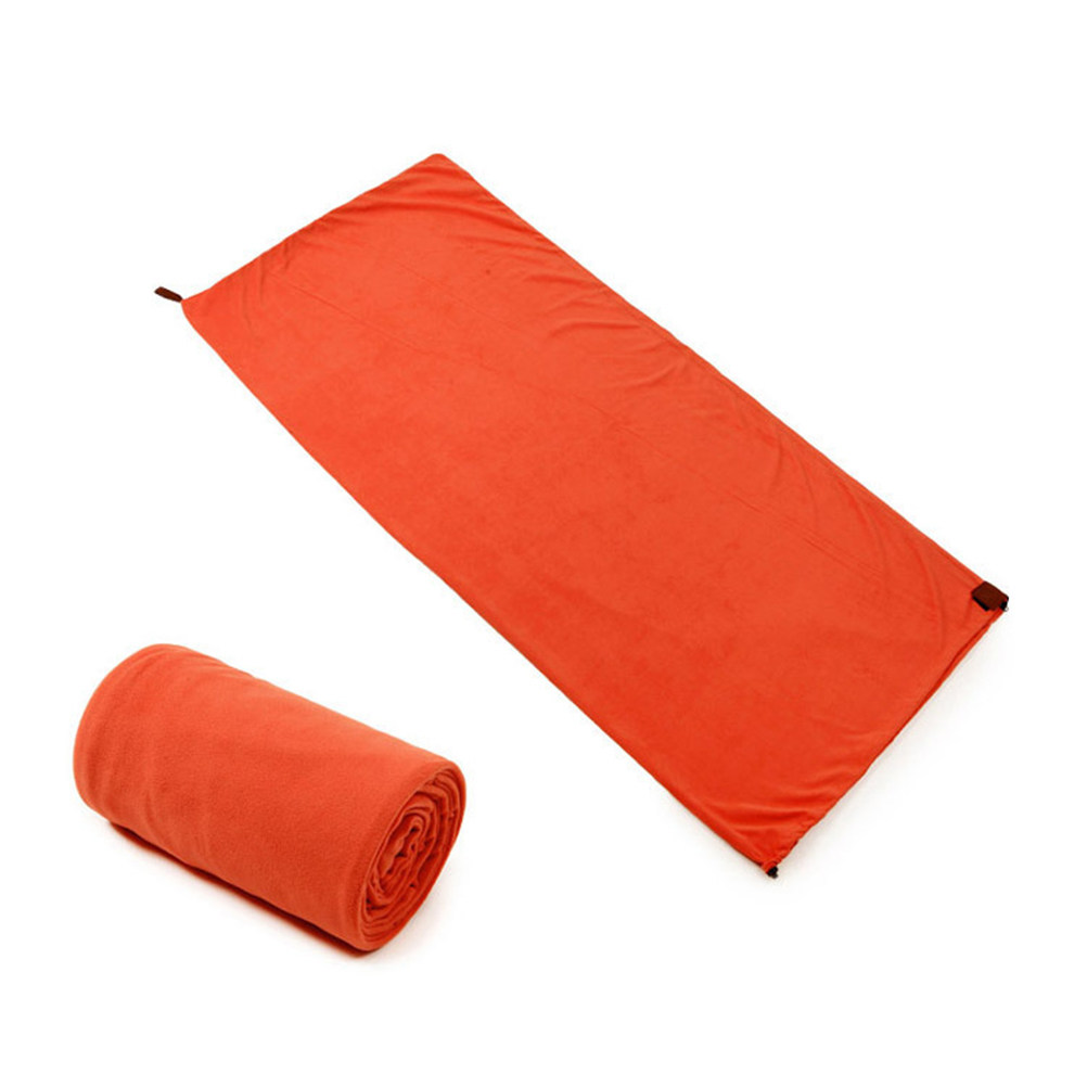 Portable Sleeping Bag Orange P - đánh giá và giá Fleece Sleep Bag