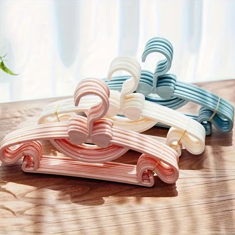 10-100PCS Kids Plastic Hangers - đánh giá và giá Baby Clothing Drying Rack