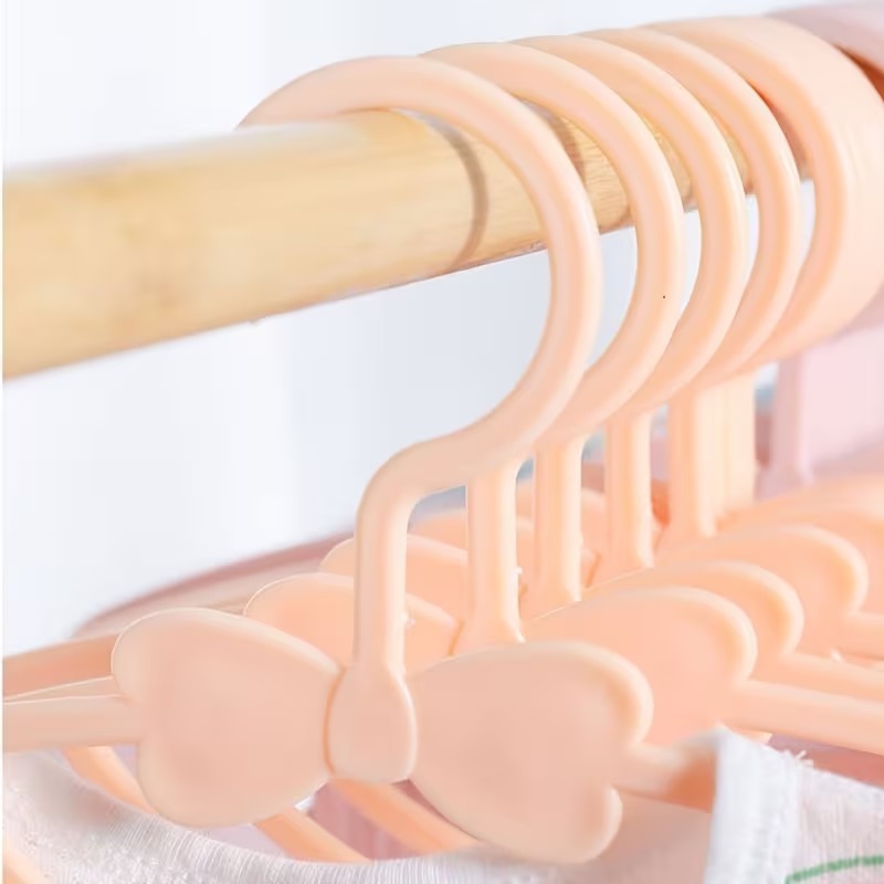10-100PCS Kids Plastic Hangers - đánh giá và giá Baby Clothing Drying Rack