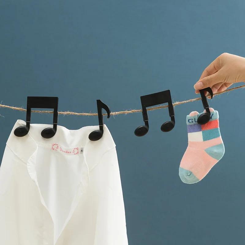 2pc Musical Note Clothes Pegs  - đánh giá và giá Baby Clothing Drying Rack