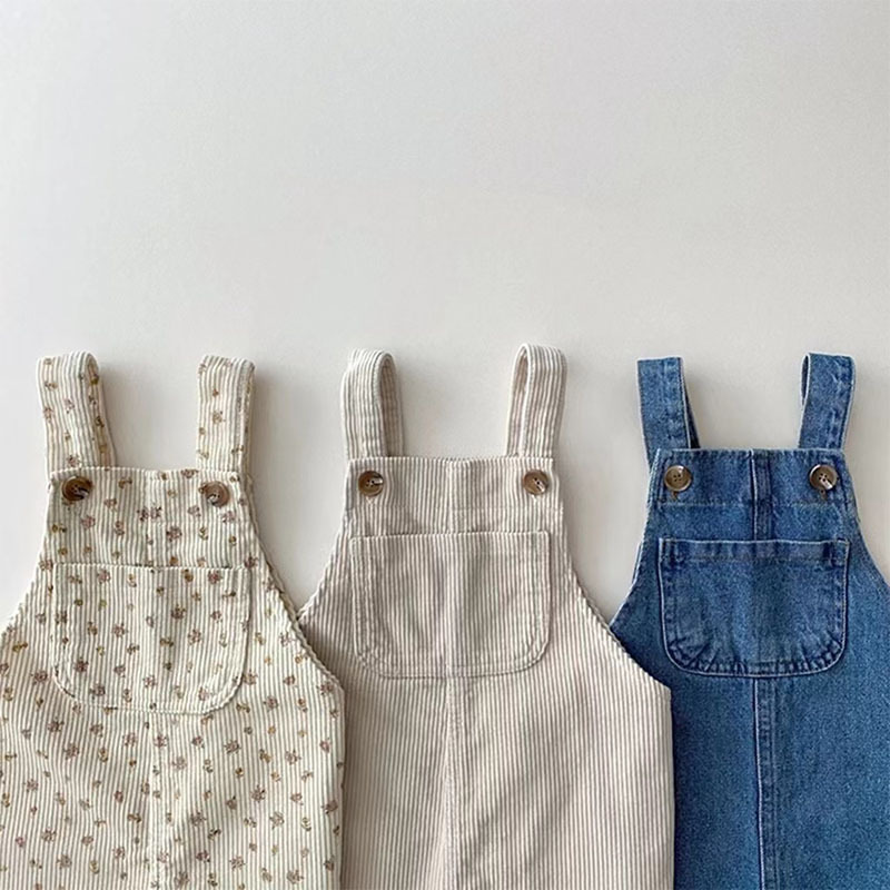 Infant Girl Strap Trousers Sol - đánh giá và giá Baby Overall Denim