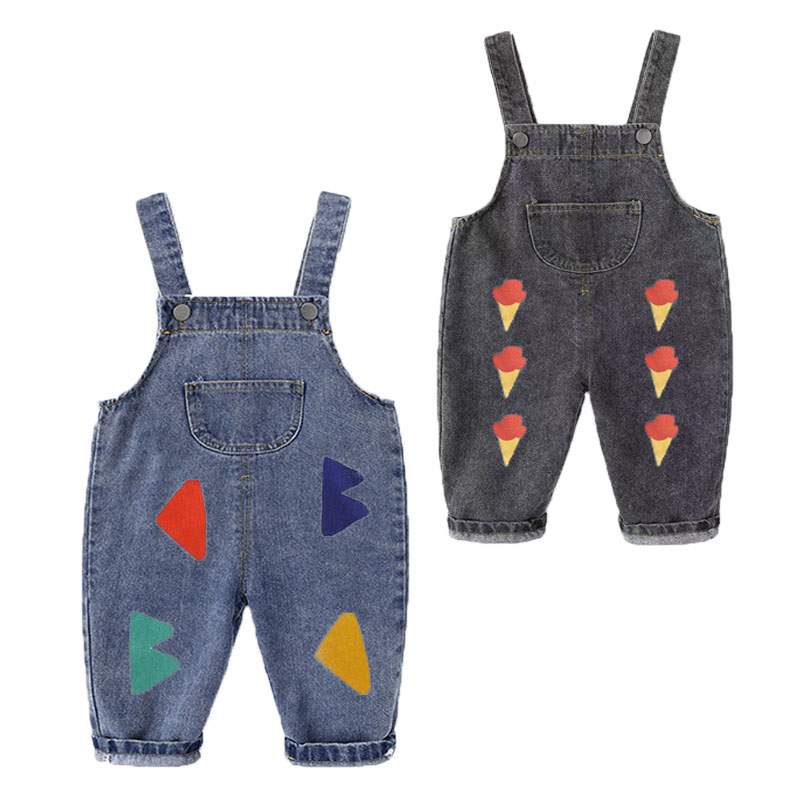 Xuân Hạ Thu Đông Bộ Áo Liền Qu - đánh giá và giá Baby Overall Denim