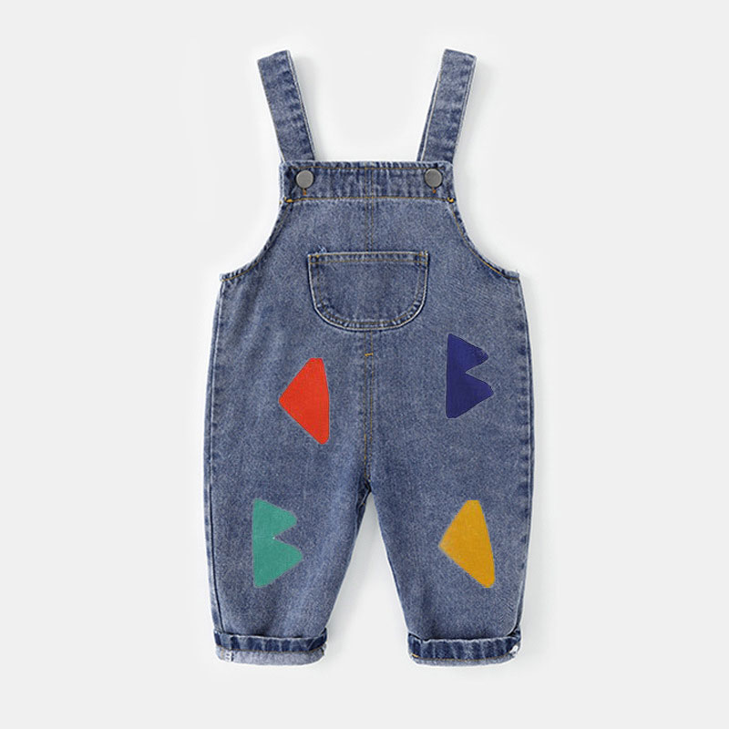 Xuân Hạ Thu Đông Bộ Áo Liền Qu - đánh giá và giá Baby Overall Denim