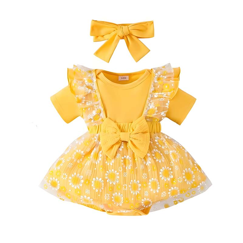 0-18 Months Baby Girl Clothing - đánh giá và giá Baby Yellow Clothing Women