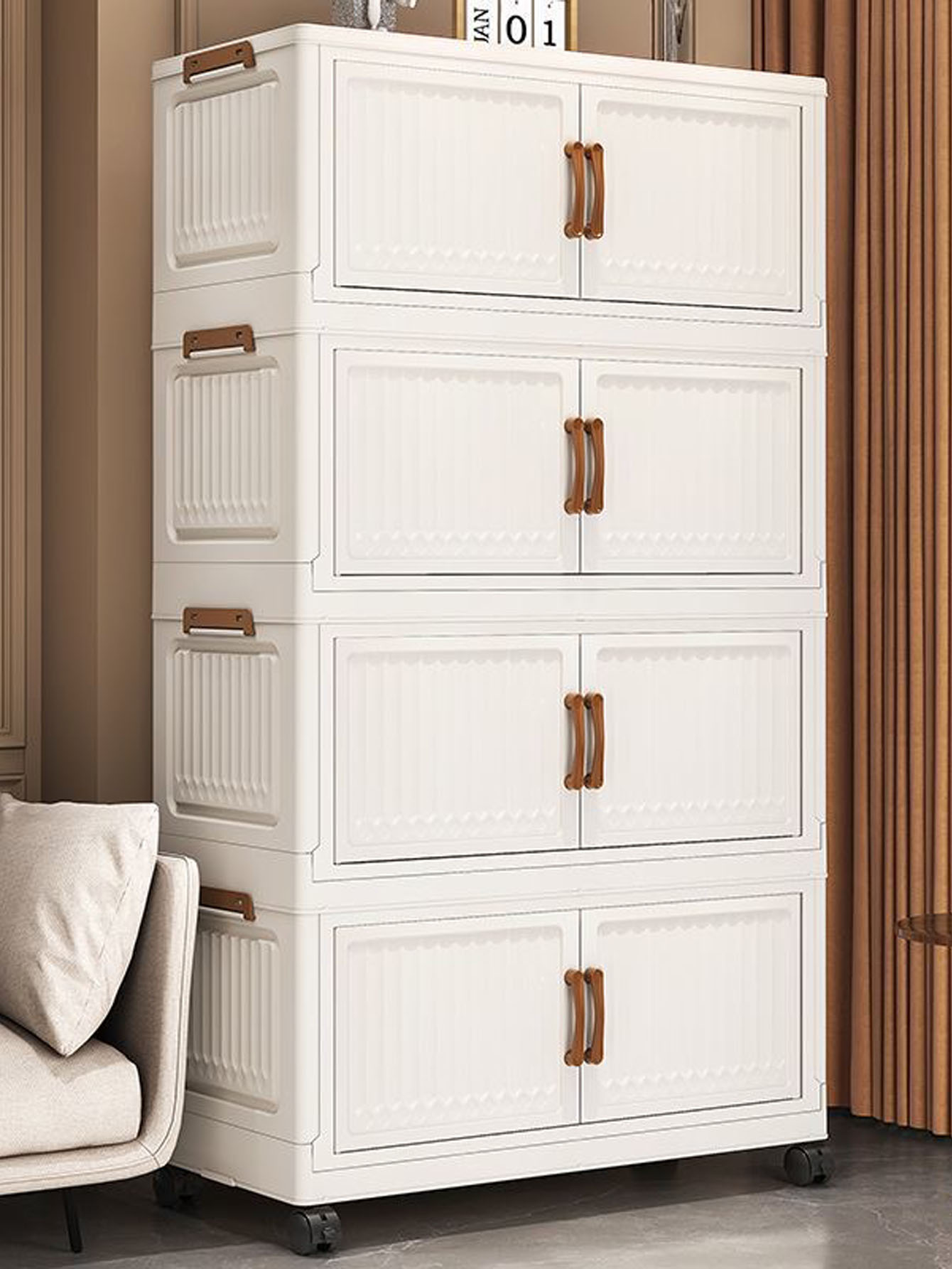 Foldable No-Install Multi-Laye - đánh giá và giá Baby Clothing Wardrobe