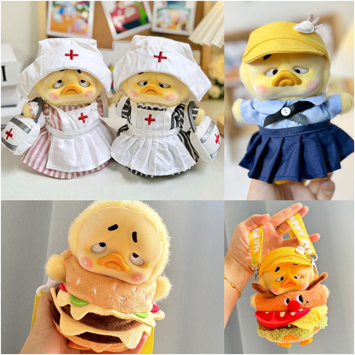 Annoying Duck Nurse Suits Skir - đánh giá và giá Baby Clothing Yellow