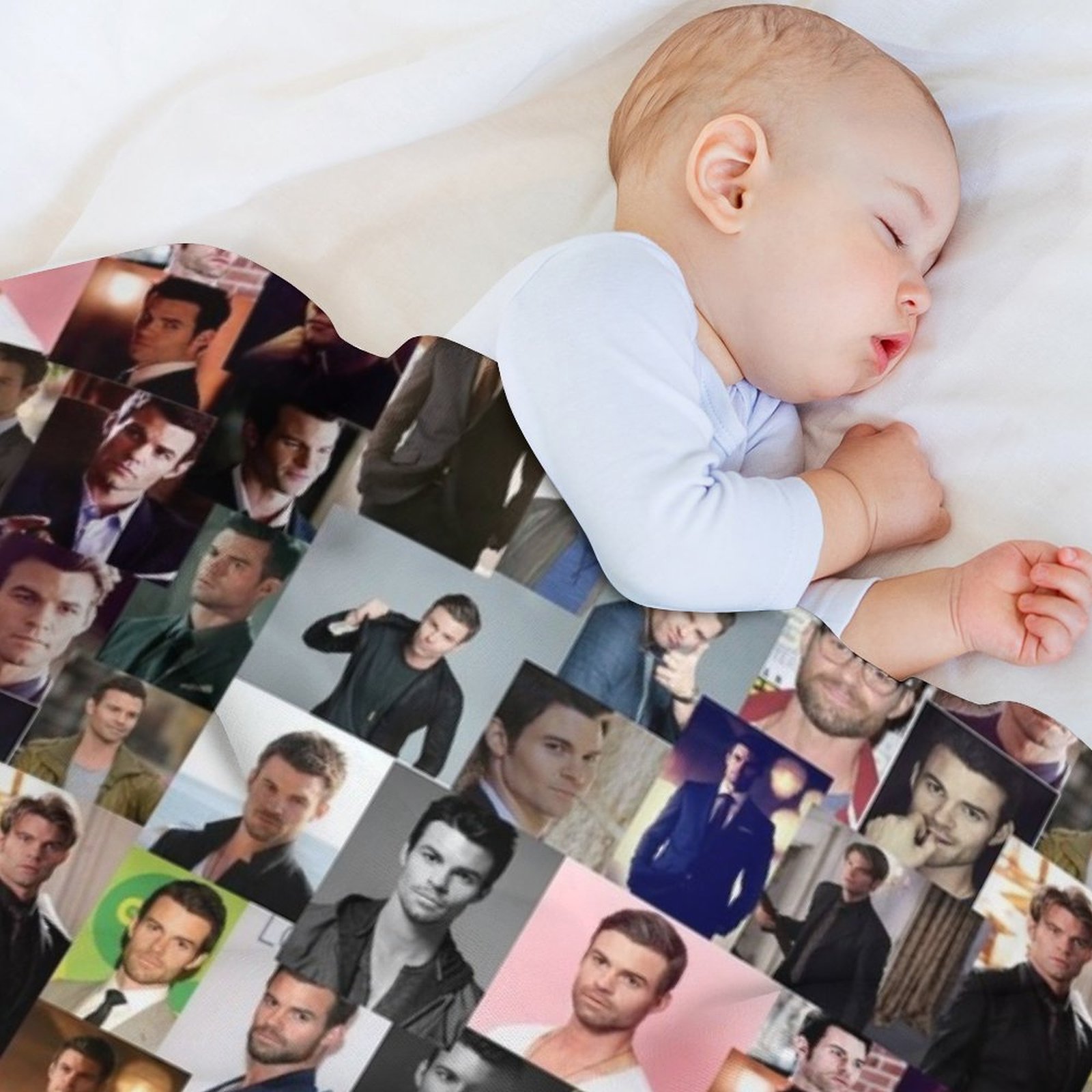 daniel gillies Throw Blanket P - đánh giá và giá Fleece Sleep Bag