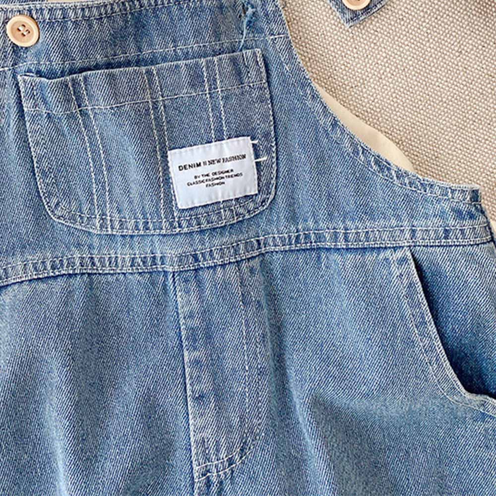 Girls Jumpsuit Blue Denim Soli - đánh giá và giá Baby Overall Denim