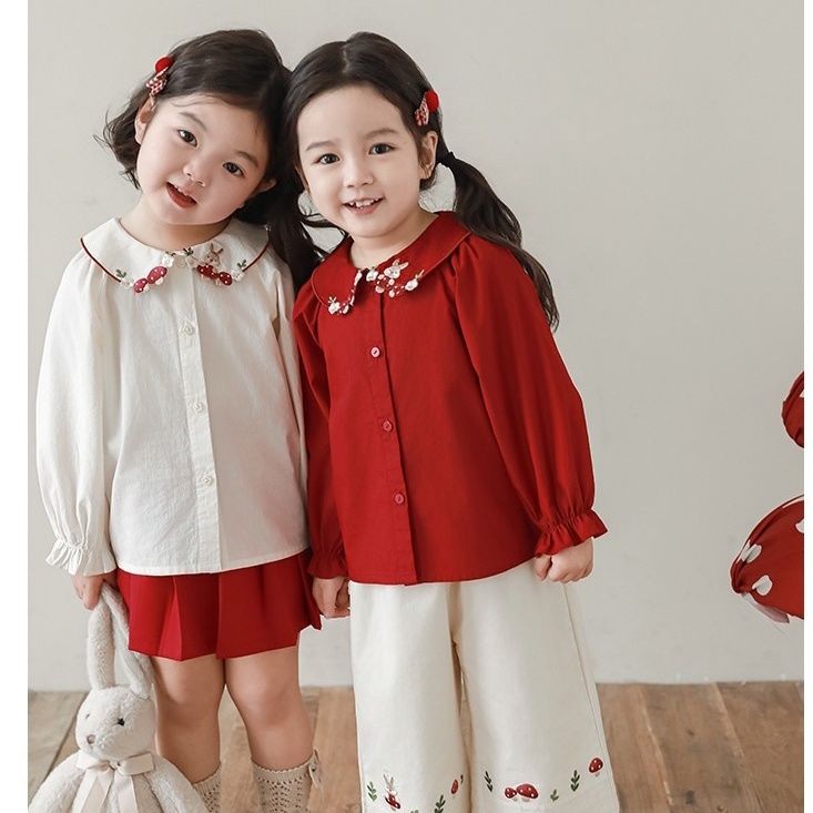Brand Cute Girls Shirts Spring - đánh giá và giá Baby Clothing Brand