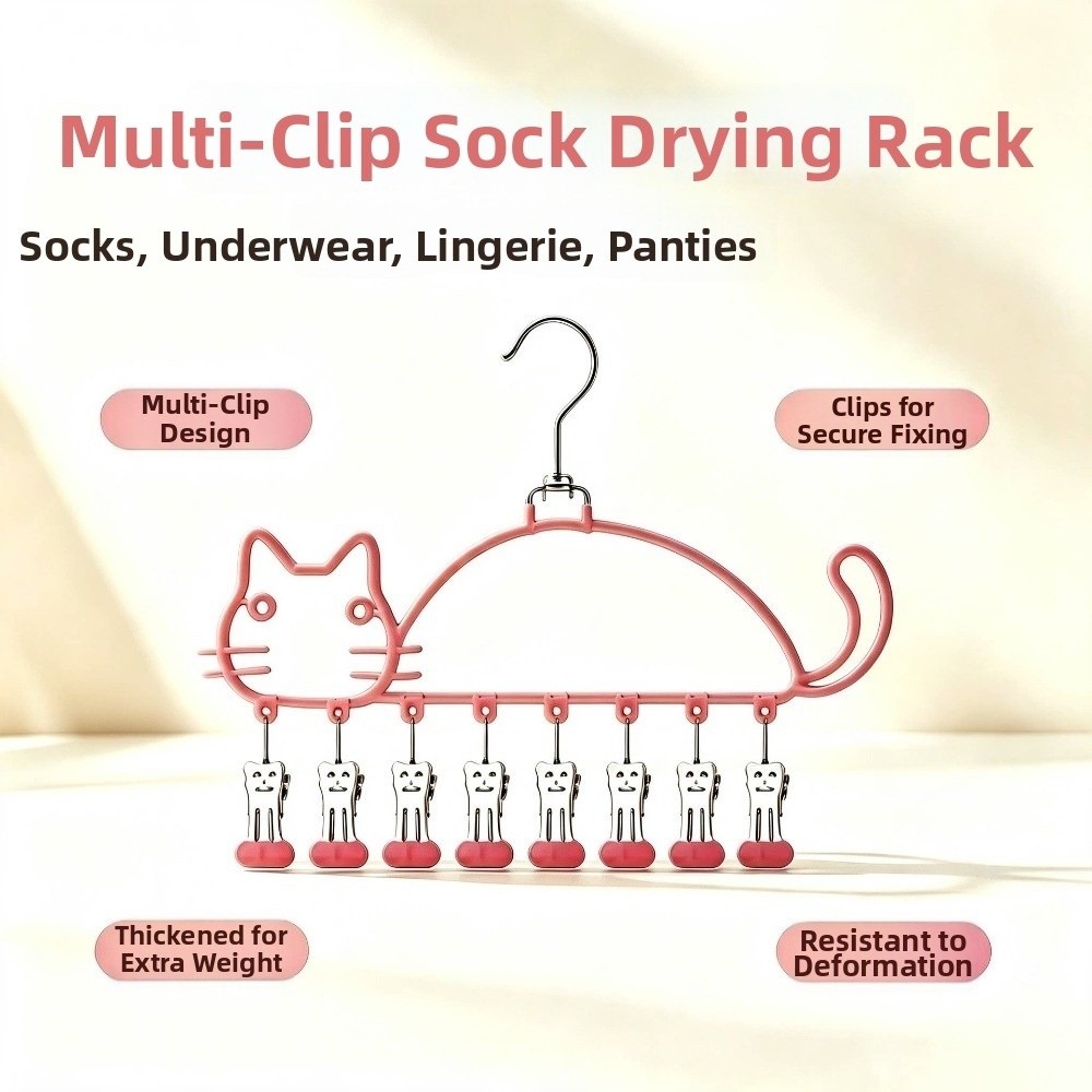 Cat Shape Socks Drying Rack Wa - đánh giá và giá Baby Clothing Drying Rack