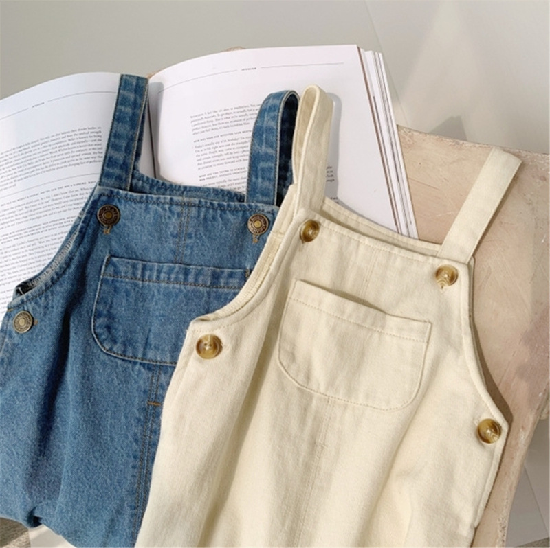 Bé Trai Chắc Chắn Denim Áo Liề - đánh giá và giá Baby Overall Denim