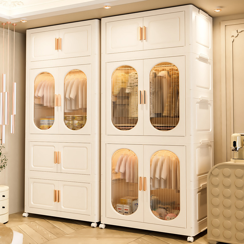Thickened Storage Cabinet for  - đánh giá và giá Baby Clothing Wardrobe