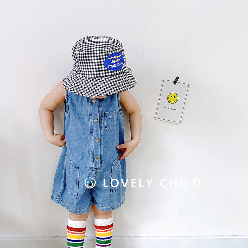 2026 Summer Korean Style Sleev - đánh giá và giá Baby Overall Denim